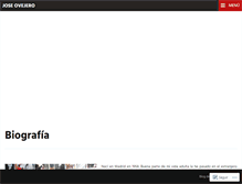 Tablet Screenshot of joseovejero.com